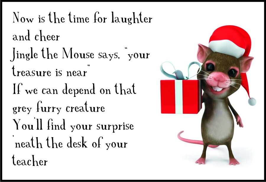 Christmas Classroom Scavenger Hunt Clue 5