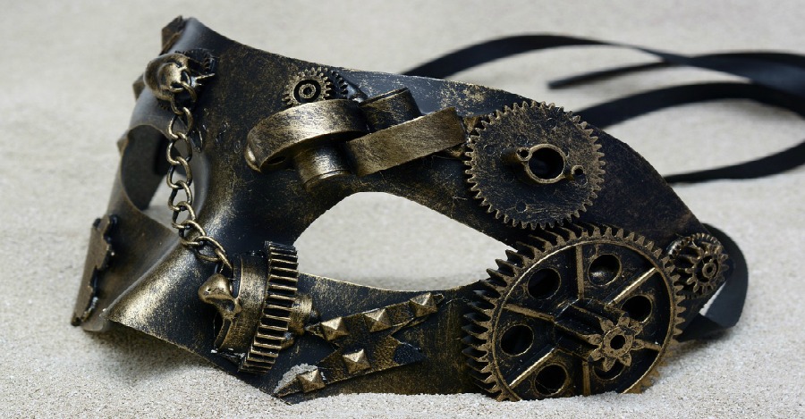 Halloween Mask Scavenger Hunt Prop