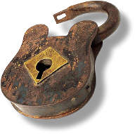 antique lock