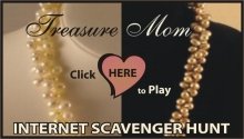 treasure mom prize internet scavenger hunt