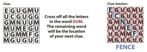 word puzzle clue
